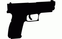 xd9mm Pistol Free DXF File