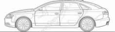 The Luxurious Lines Of The Car Tour Free DXF File