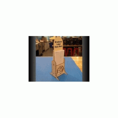 Brochure Stand Free DXF File