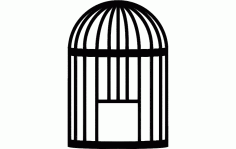 Bird Cage Free DXF File