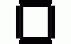 Simple Window Free DXF File