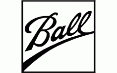 Ball Logo Free DXF File