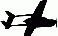 Cessna Fying Trace Free DXF File