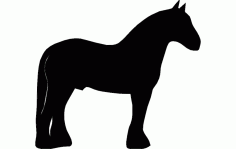 Clydesdale Free DXF File