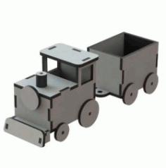 Toy Train For Babies For Laser Cut Cnc Free DXF File