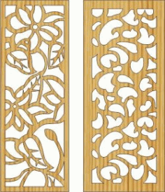 Wall Of Rose Thorns For Laser Cut CNC Free DXF File