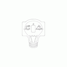 Light Switch Cover Free DXF File