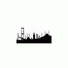 Istanbul City Free DXF File
