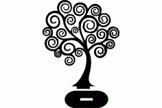 Tree 3d Puzzle Free DXF File