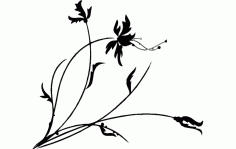 Small Plant Free DXF File