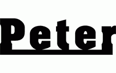 Peter Free DXF File