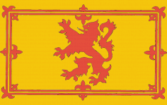 Royal Lion Rampant Scotland Flag Free DXF File