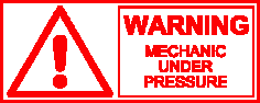Warning Sign Mechanic Free DXF File