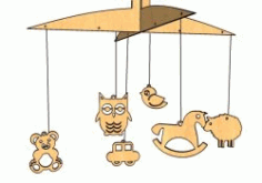 Toys For Children For Laser Cut Cnc Free DXF File