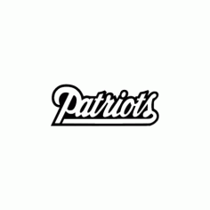 Patriots Logo Free DXF File