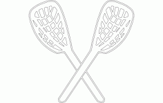 Lacrosse Free DXF File