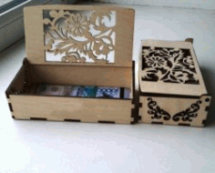 Money Box For Laser Cut Cnc Free CDR Vectors Art