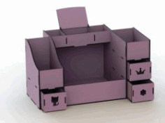 Drawer Box For Laser Cut Cnc Free DXF File
