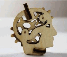 Gear Head For Laser Cut Cnc Free DXF File