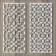 Crocheted Flower Pattern For Laser Cut Cnc Free CDR Vectors Art