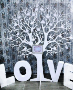 Love Tree For Laser Cut Cnc Free CDR Vectors Art