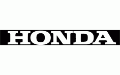 Honda Logo Art Free DXF File