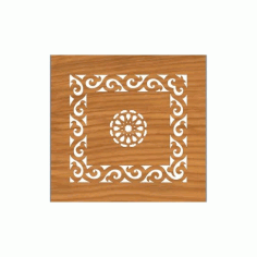 Laser Cut Cnc For Wood Decoration Pattern Free DXF File