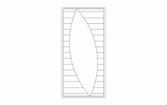 Door Design 477 Free DXF File