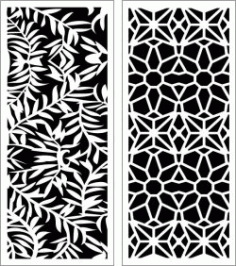 Design Pattern Panel Screen 200 For Laser Cut Cnc Free DXF File