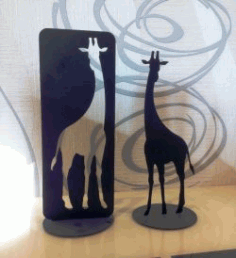 Giraffe Souvenirs For Laser Cut Plasma Free DXF File