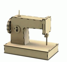Sewing Machine For Laser Cut Cnc Free CDR Vectors Art