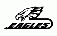 Eagles Logo Free DXF File