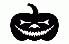 Jack O Lantern Pumpkin Free DXF File