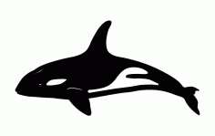Killer Whale Free DXF File