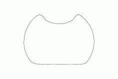 Bottle Opener Opening Only Free DXF File