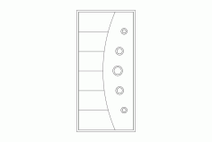 Door Design 2 Free DXF File