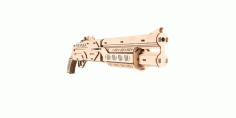 Download Laser Cut Shotgun Machine Gun Free DXF File