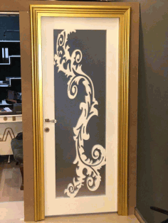 Mdf Door Panel Design Decor s2 Free DXF File