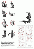 Laser Cut 3d Puzzle Pinguin Template Free DXF File