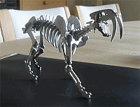 Laser Cut 3d Puzzle Saber Tooth Template Free DXF File