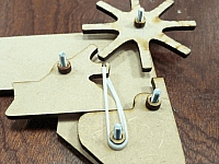 Rubber Gun Simple Laser Cut Design Template Free DXF File