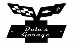 Dales Garage Free DXF File