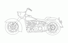 Harley 3s Free DXF File
