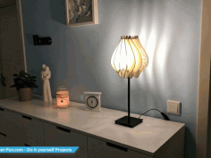 3D Lamp Laser Cutting Free CDR Vectors Art