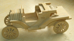 Ford Laser Cut 3d Puzzle Free DXF File