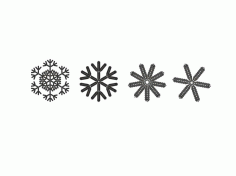 Snowflake Art Ornament Free CDR Vectors Art