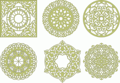 Decorative Mandala Ornament Free CDR Vectors Art