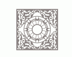 Geometric Mandala Ornament Free CDR Vectors Art