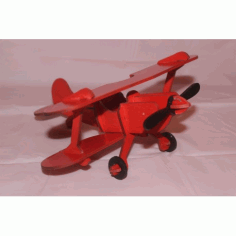 Laser Cut Airplane Plywood 3mm Free CDR Vectors Art