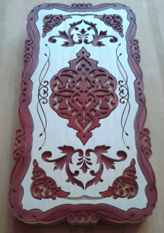 Board Game Armenia Wood Nardy Free CDR Vectors Art